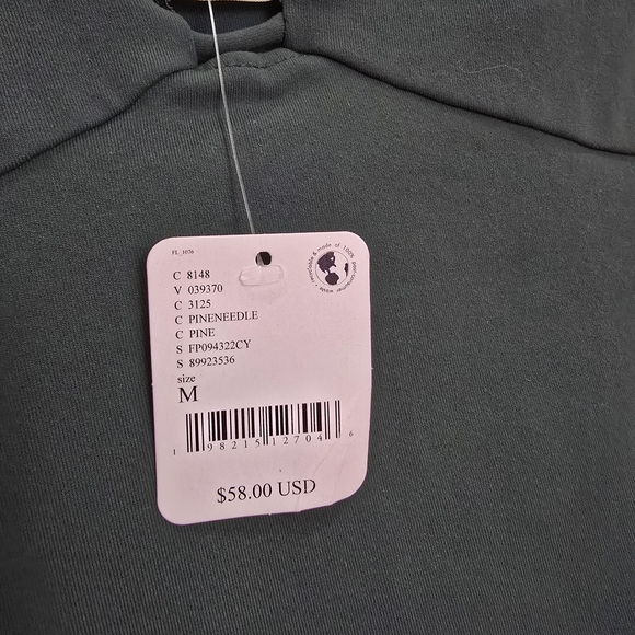 Green Pineneedle Better Not Lace Cami By Intimately FP Free People M - Picture 8 of 10